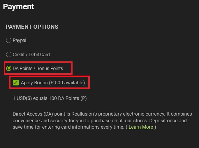 Where to check my Bonus Points History and how to use Bonus Points to ...